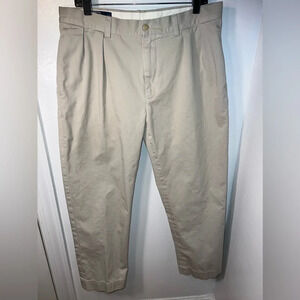 Polo Ralph Lauren, 35/29, Ethan Pant, 4 pocket pleated front button, zip khaki